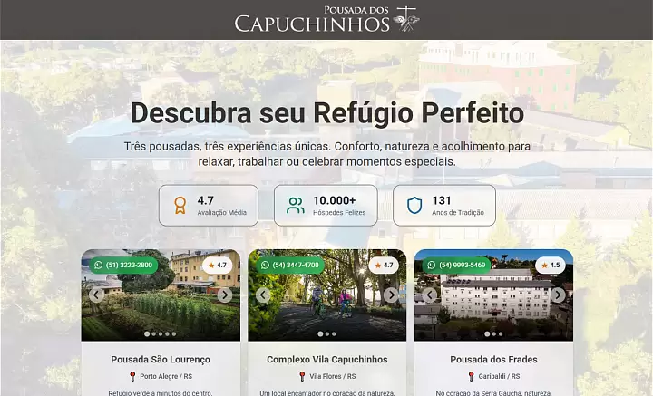 Pousadas Capuchinhos